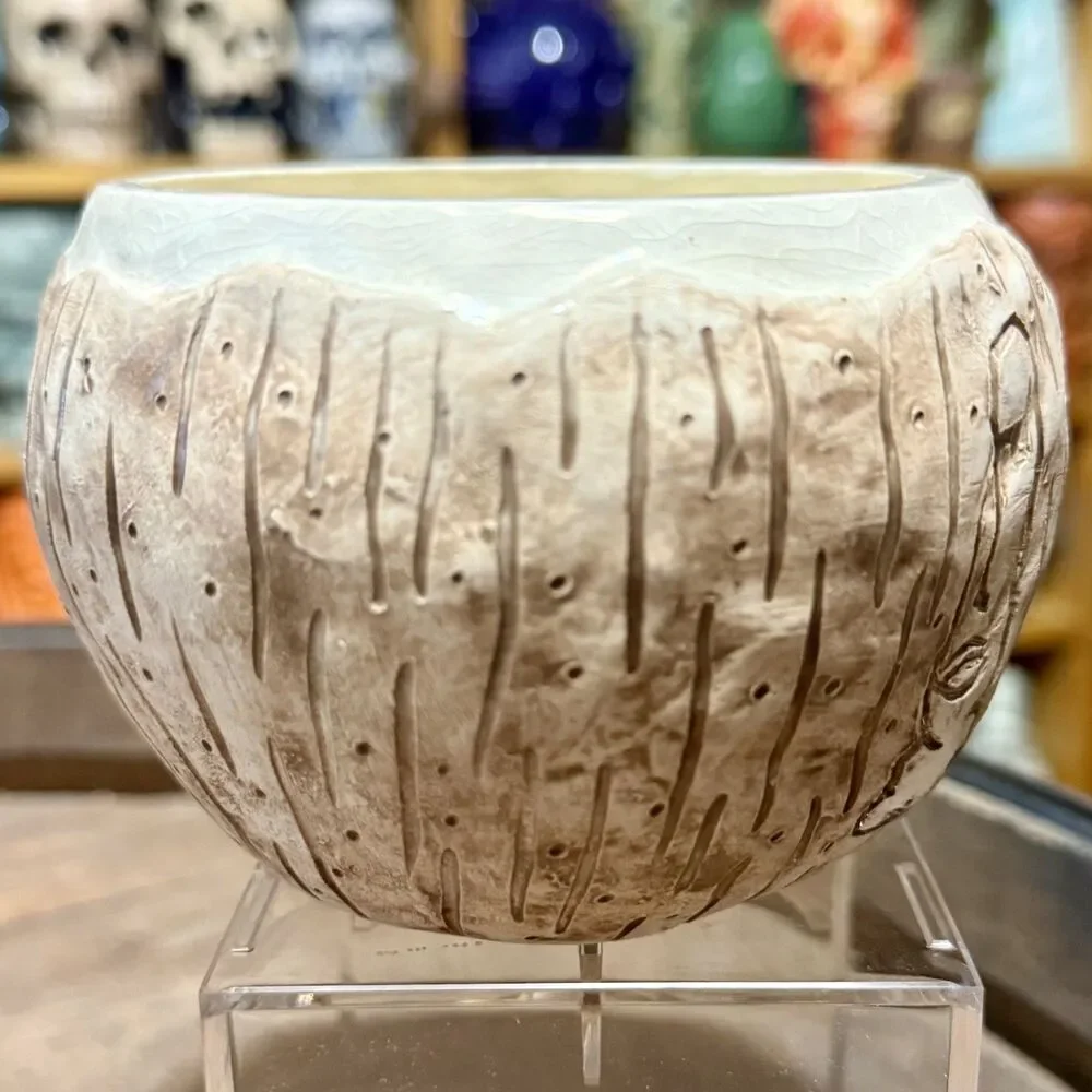 Tonga Hut 2012 Coconut Tiki Mug Eric October Only 50 Made Palm Springs Hollywood